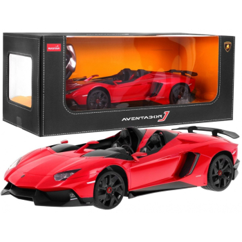 Lamborghini Aventador J czerwony RASTAR model 1:12 Zdalnie sterowane auto + Pilot 2,4 GHz